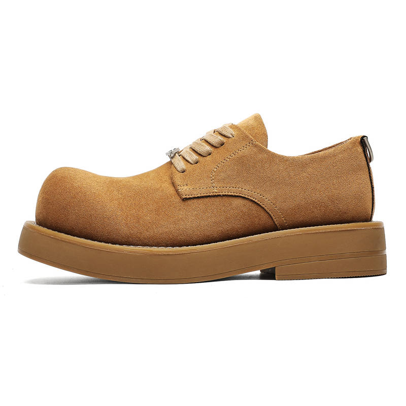 CHILANG Casual Shoes Men's Apricot