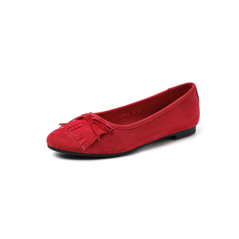 HONGYANGLIN Sheepskin Casual Shoes Women's