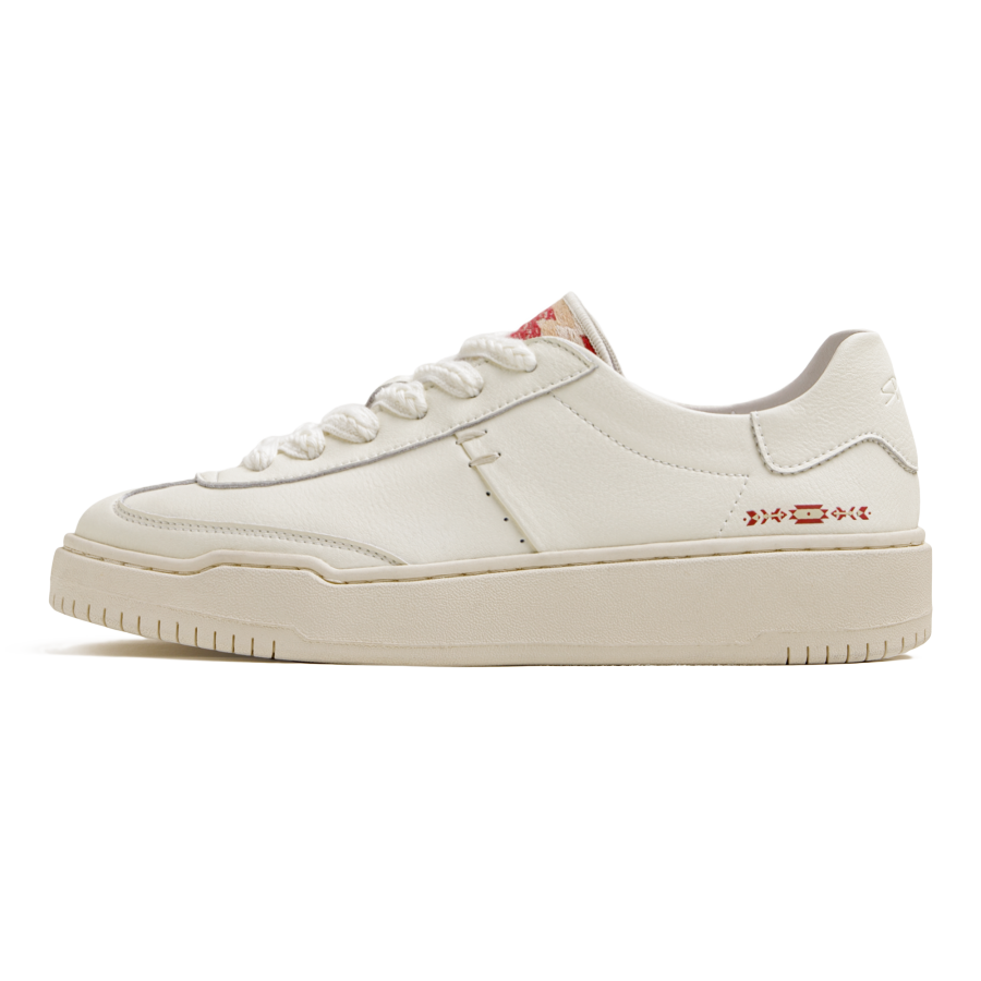 MADEN German Army Trainers Collection Low top Skateboard Shoes Men's White Spring