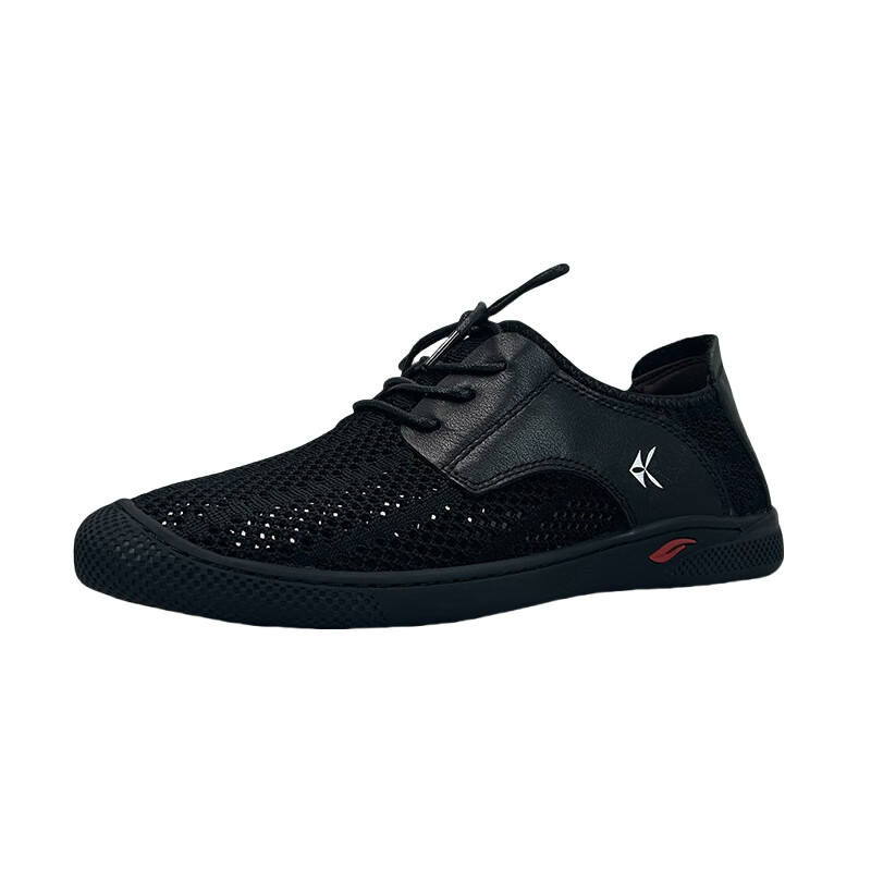ZANSITE Top Grain Cow Leather Slip Resistant, Abrasion Resistant, Breathable Low top Casual Shoes Men's