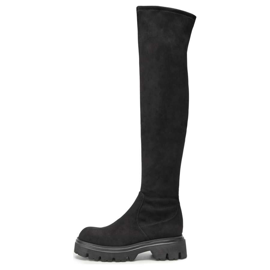 Staccato Nightfall Agent Over the knee Boots Women's Elegant Black