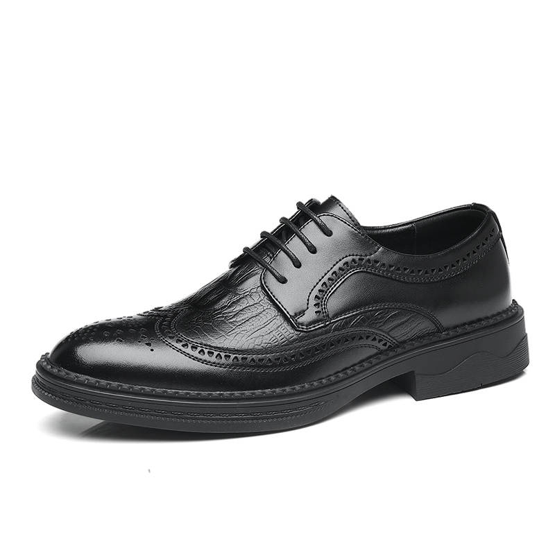 CITONGXIANSHENG Cow Split Leather Casual Shoes Men's