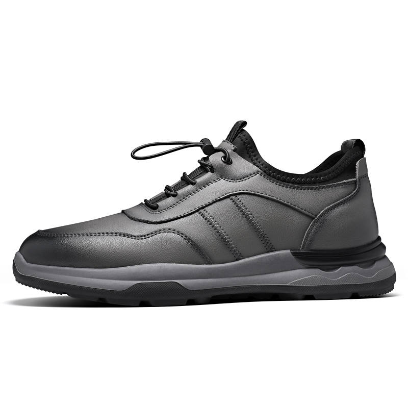 CARTELO Cushioning Abrasion Resistant Slip Resistant Low top Casual Shoes Men's Stone Gray