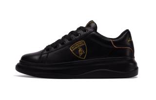 AUTOMOBILI LAMBORGHINI Lamborghini Low top Skateboard Shoes Unisex Black