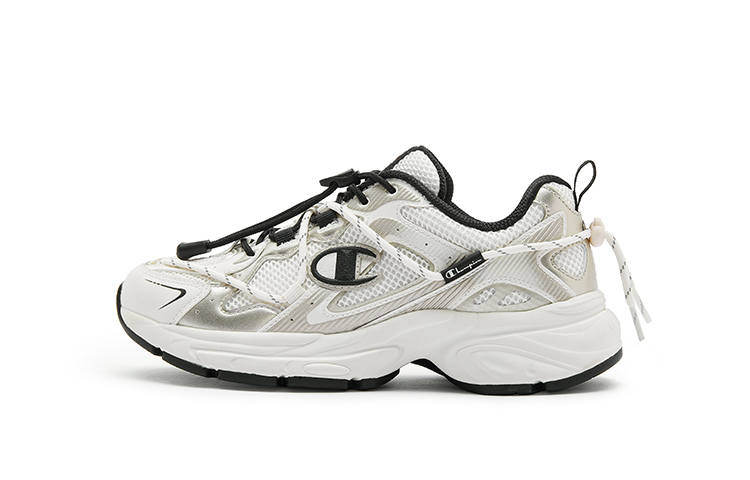 Champion Textile, Synthetic Leather Cushioning Abrasion Resistant Balance Running Shoes Women's Gold