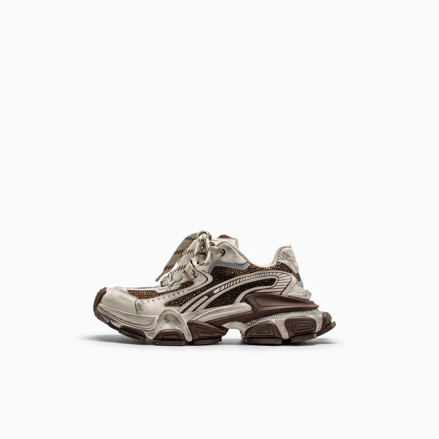 XSCZ Cushioning Slip Resistant Abrasion Resistant Cushioning Slip Resistant Abrasion Resistant Low top Chunky Sneakers