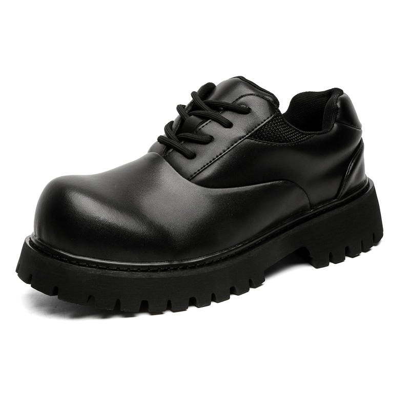 V05 Microfiber Leather Low top Casual Shoes Men's Black