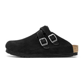 DONGYUANWUZUO Abrasion Resistant Slip Resistant Quiet Closed Toe Slippers Women's