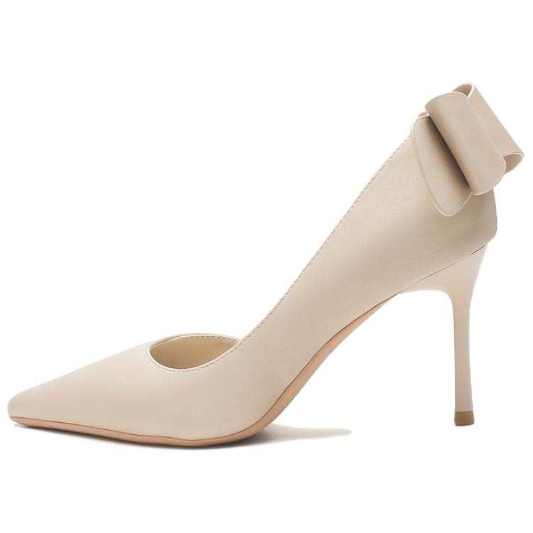 Ainer-cat High Heels Women's Apricot