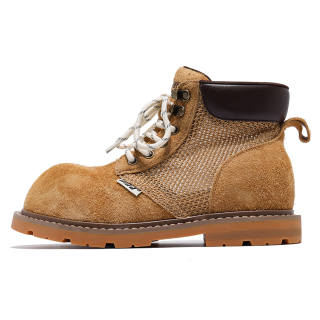 BDED Combat Boots Women's Iron Gray/Yellow