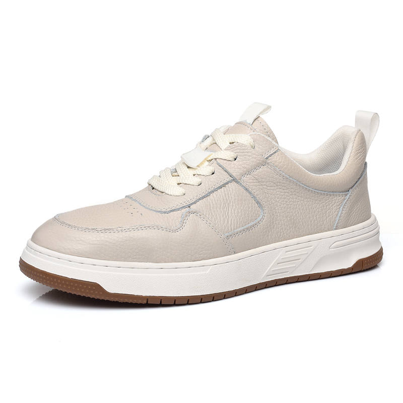 POPULAR ROUSE PR Top Grain Cow Leather Low top Skateboard Shoes Men's