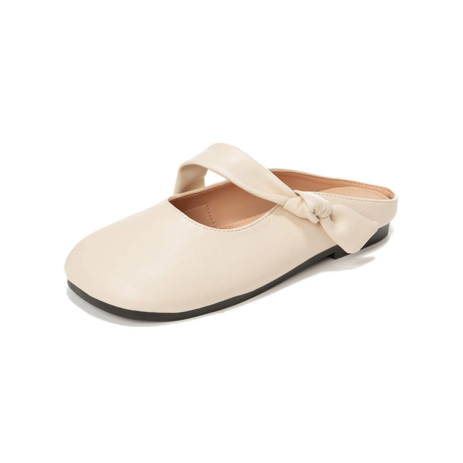 QITUMAUL Rubber Sole Abrasion Resistant Closed Toe Slippers Women's