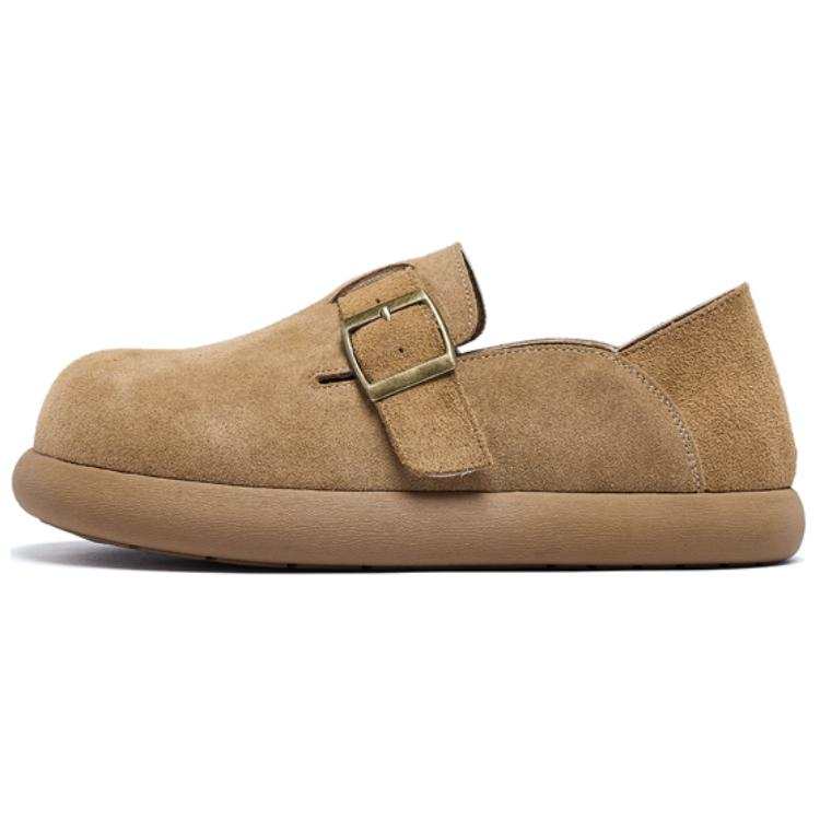 AGSDON Cow Suede Casual Shoes Women's