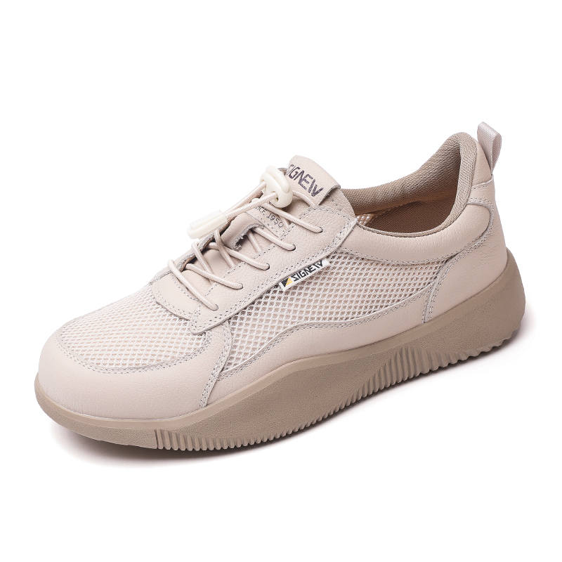 XINNUO Textile, Cow Leather Slip Resistant Slip Resistant Low top Casual Shoes Women's
