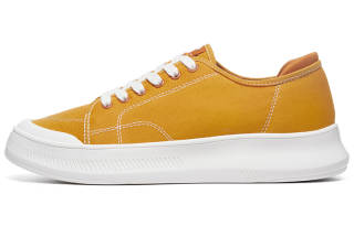 BENEUNDER Street Travel Abrasion Resistant, Breathable, Lightweight Low top Canvas Shoes Women's Sunset Yellow