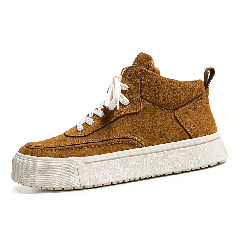 PINYI Casual Shoes Men's Low Top Yellow/Black