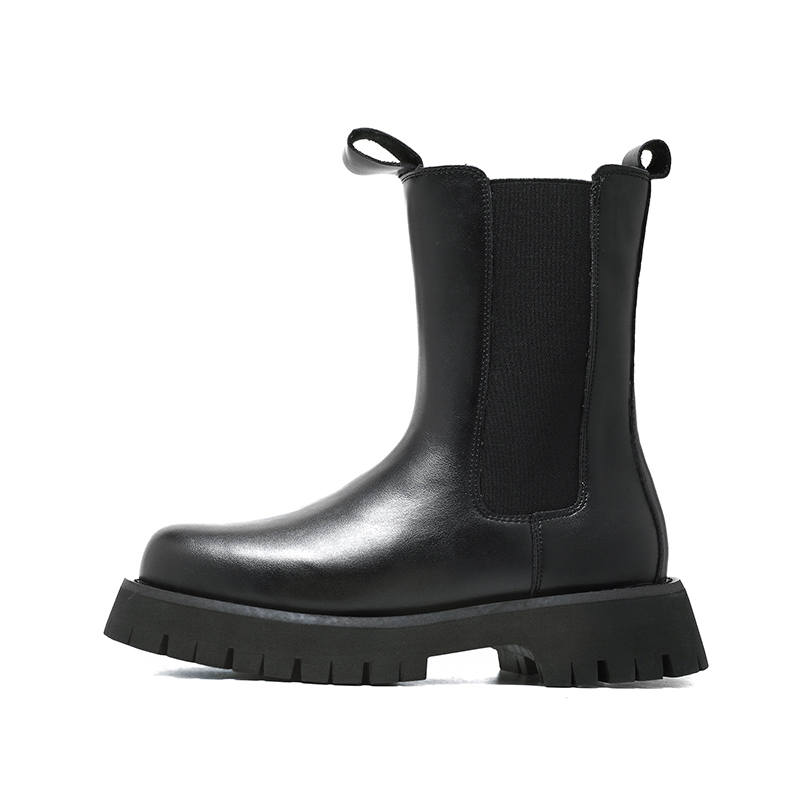CHILANG CHILANG Pu Comfortable Ankle Boots Men's