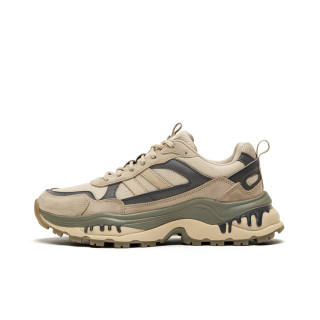 HACKBUTEER Pu Low top Casual Shoes Men's Khaki