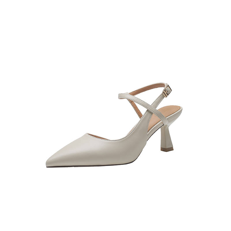 Beijiani Microfiber Leather Slim Heel High Heels 6CM Women's
