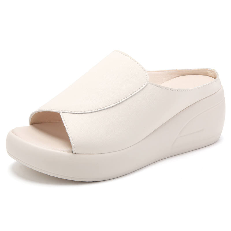Reivantix Reivanti Slide Slippers Women's Beige