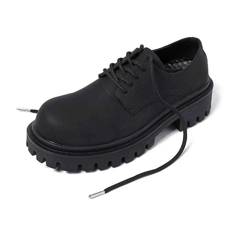 GZZ Dress Shoes Men's Low Top Black