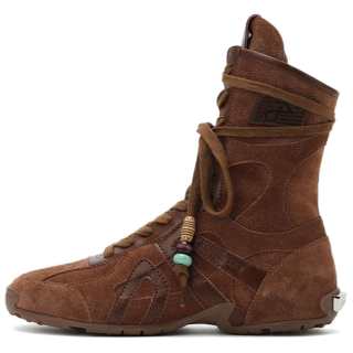 DAPHNE LAB Candy Series Cow Split Leather Ankle Boots Unisex