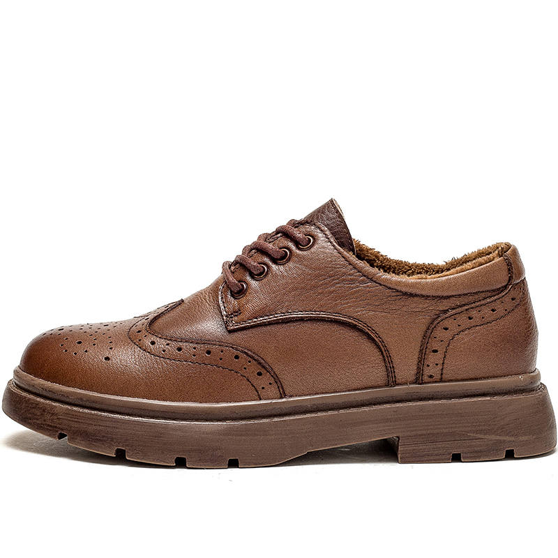 MATA Top Grain Cow Leather Casual Shoes Women's