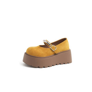 SHUXI Platform Mary Jane Shoes Women's