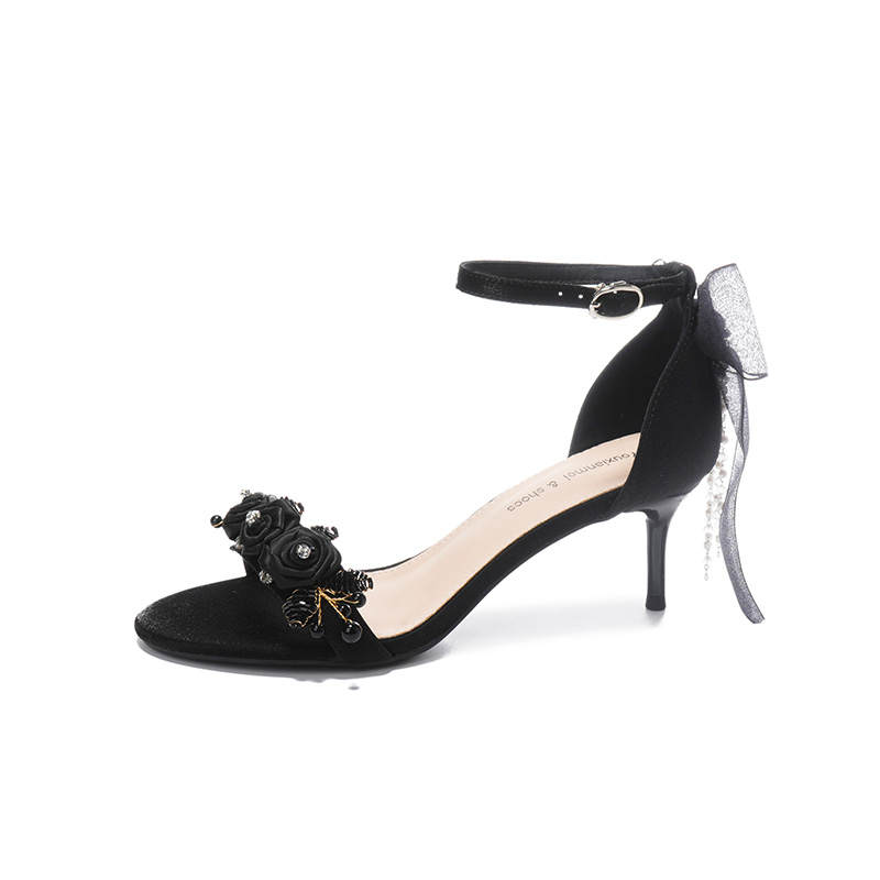 QITUMAUL One Strap Sandals Women's