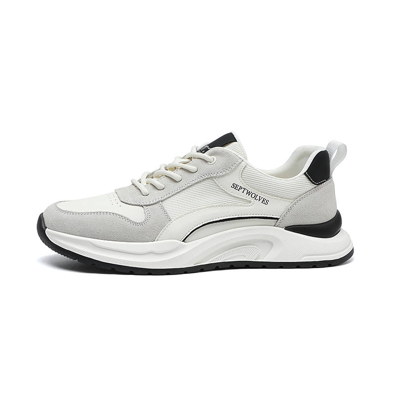 SEPTWOLVES Top Grain Cow Leather Low top Casual Shoes Men's HD
