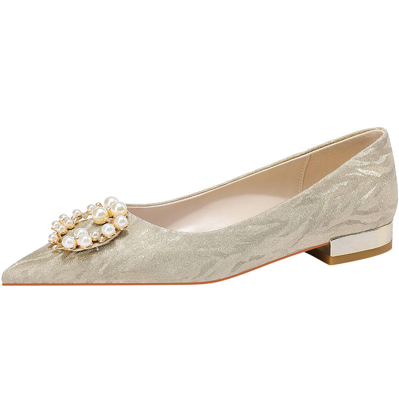 LANMOU Casual Shoes Women's Gold