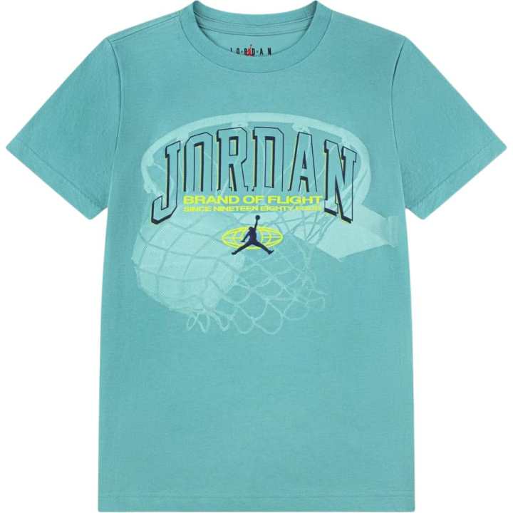 Jordan Jordan Kids T Shirts Crew Neck Moderate