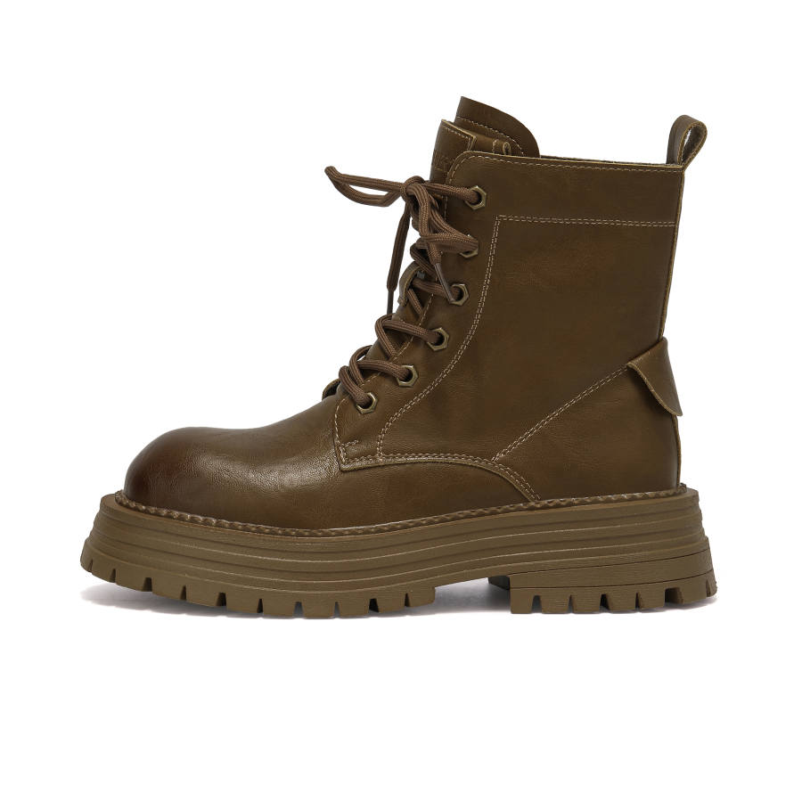 FOREVER 21 FOREVER 21 Pu Combat Boots Women's