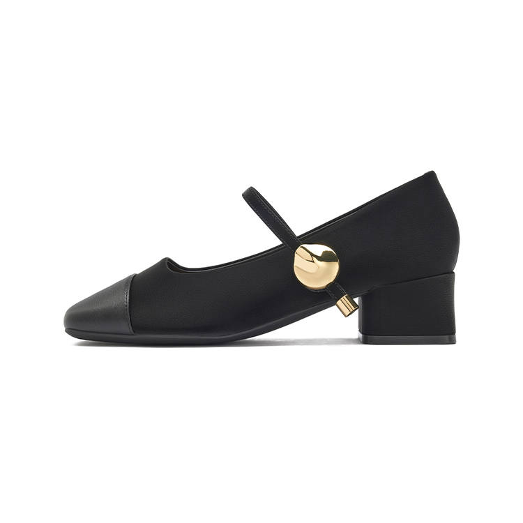 JOSINY Chunky Heel Mary Jane Shoes 4cm Women's