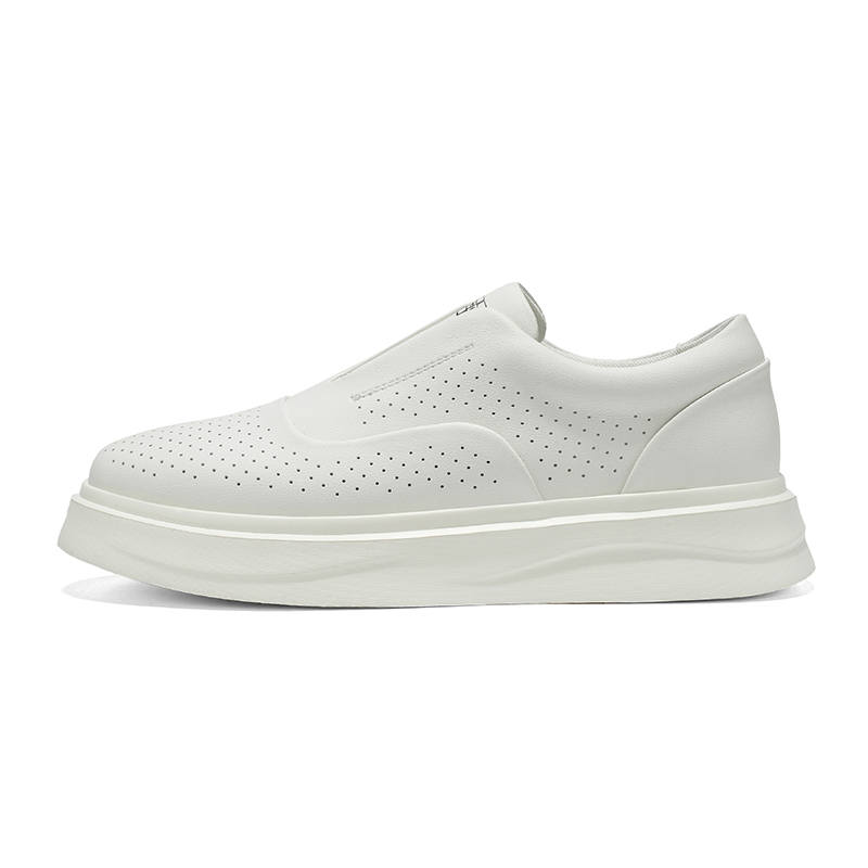 HLA Casual Shoes Men's Low Top White Beige