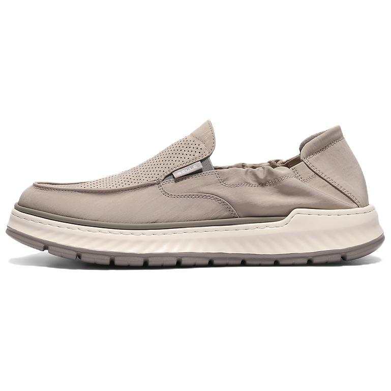 BELLE Men's Casual Shoes Men's Low Top Gray/Blue