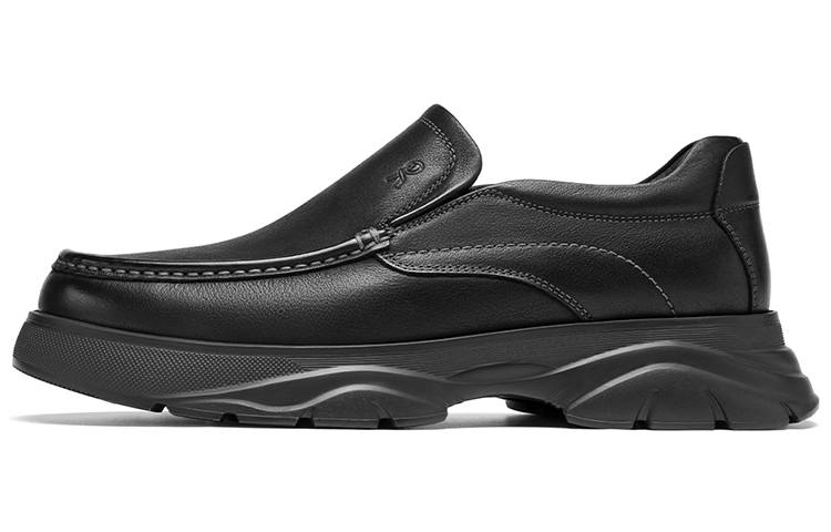ROBERTA DI CAMERINO Cow Leather Casual Shoes Men's Black