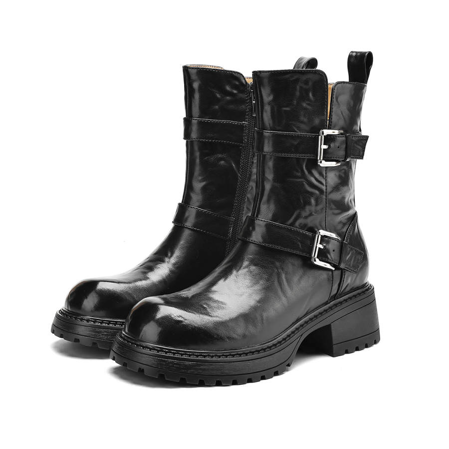 SAFIYA Ankle Boots Women's Black/Brown