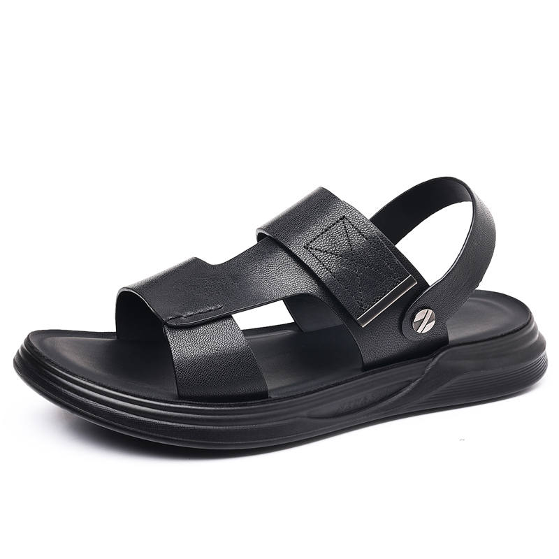 SHUPATE Beach Sandals Men's Black/Gray