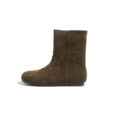 MAYOUYOU Cow Suede Thermal Snow Boots Women's