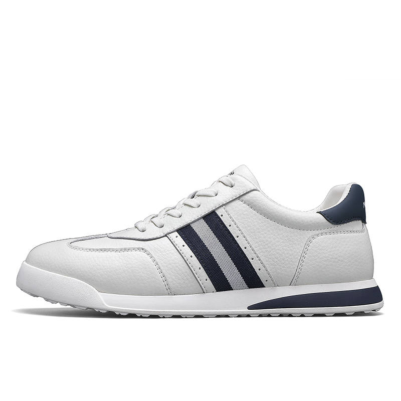 Mulinsen Synthetic Leather Cushioning Slip Resistant Abrasion Resistant Low top Casual Shoes Men's