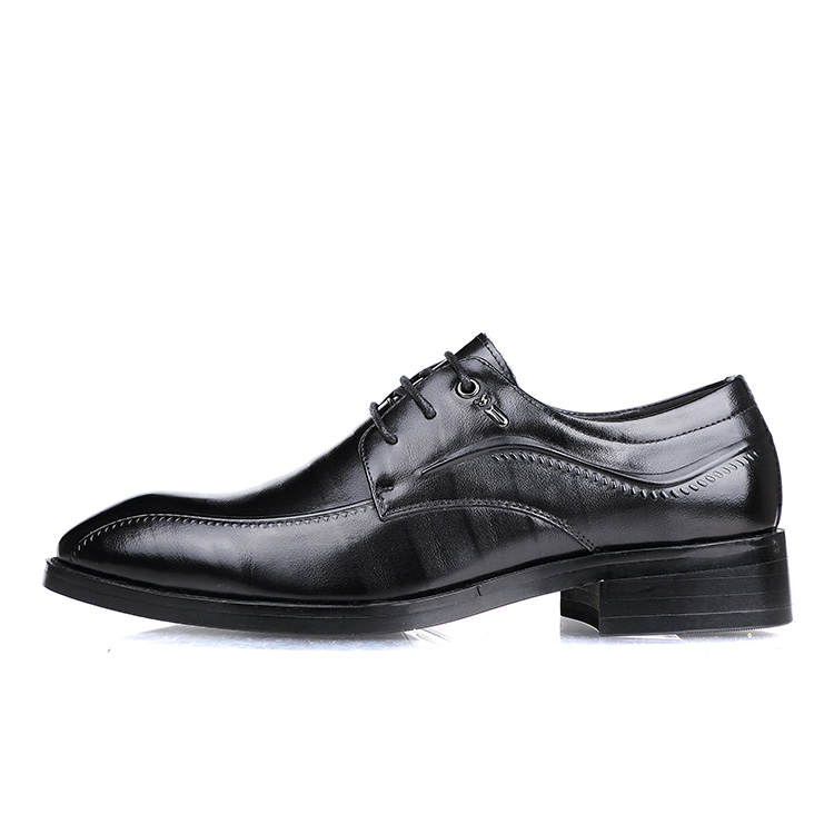 GZZ Dress Shoes Men's Low Top Black
