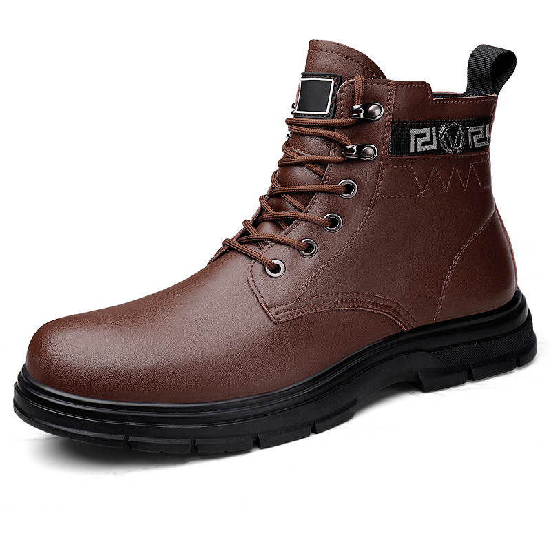 GONGNIULEITING GONGNIULEITING Crew Combat Boots Men's
