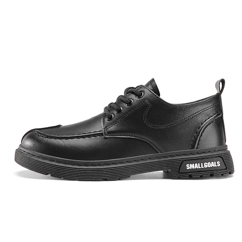 PLAY COBBLER Microfiber Leather Men's Casual Shoes Men's Black