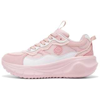 MODME Dopamine Color Microfiber Leather Cushioning Rebound Low top Chunky Sneakers Unisex