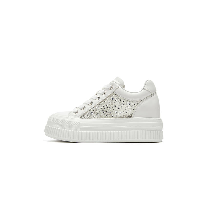 Millies MILLIE'S Textile, Cow Leather Low top Skateboard Shoes Women's