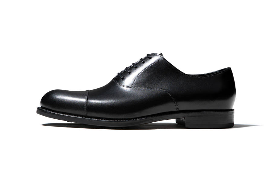 TRUFFAUT Groom Wedding Shoes Cow Leather Dress Shoes Men's Black