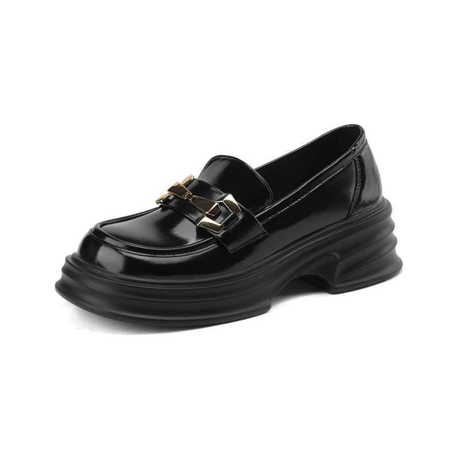 CORALDAISY Loafers 6CM Women's Black