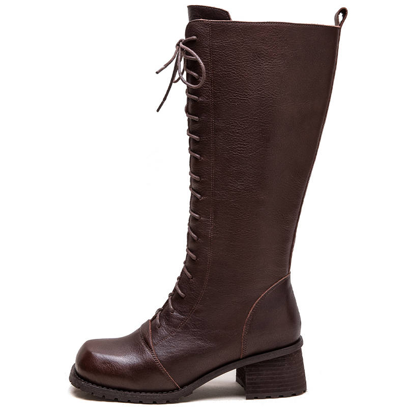JIEZHOU Knee High Boots Women's