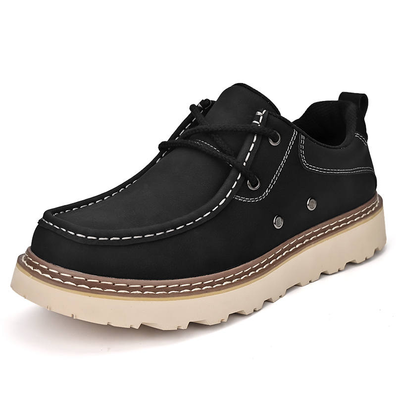 Laoks Laoks Cow Split Leather Low top Casual Shoes Men's